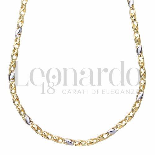 Leggera in Oro Giallo e Oro Bianco da 7,3gr.