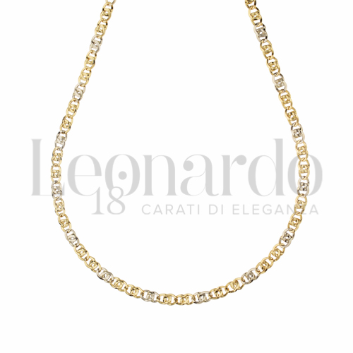 Filo 100 in Bicolore di Lega non Rodiato da 12,3gr.