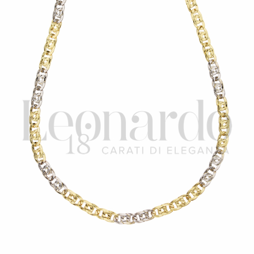 Filo 80 in Bicolore di Lega Rodiato da 8gr.