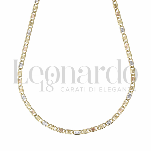 Filo 60 in Oro Giallo, Oro Bianco e Oro Rosa da 6,1gr.