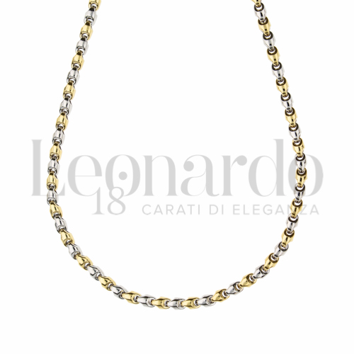in Oro Giallo e Oro Bianco da 19,3gr.