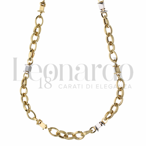 1° Misura in Oro Giallo e Oro Bianco da 17,8gr.