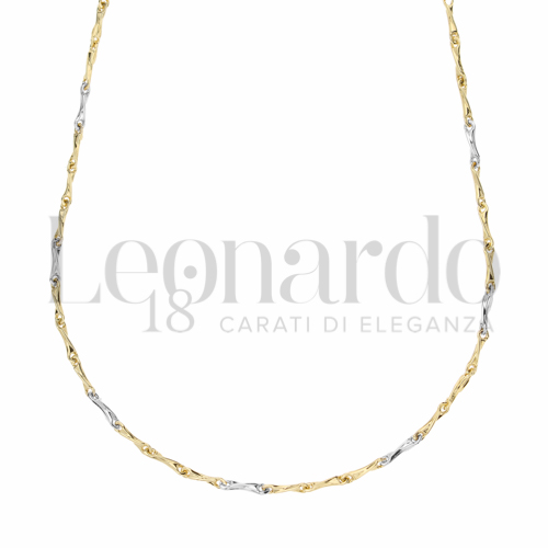 1° Misura in Oro Giallo e Oro Bianco da 5,8gr.