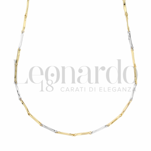 in Oro Giallo e Oro Bianco da 6,5gr.