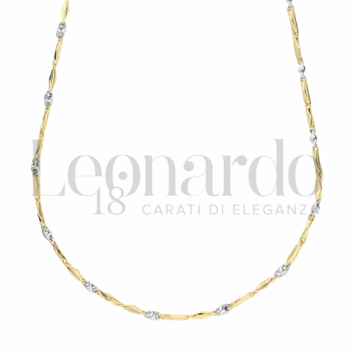 in Oro Giallo e Oro Bianco da 6,8gr.