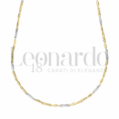 in Oro Giallo e Oro Bianco da 6,3gr.