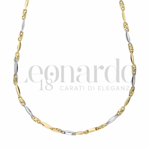 in Oro Giallo e Oro Bianco da 11gr.