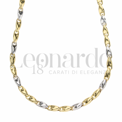 in Oro Giallo e Oro Bianco da 15,7gr.