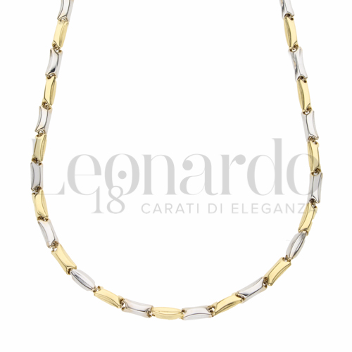 in Oro Giallo e Oro Bianco da 14,7gr.