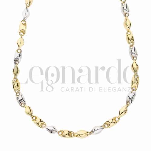 in Oro Giallo e Oro Bianco da 18,3gr.