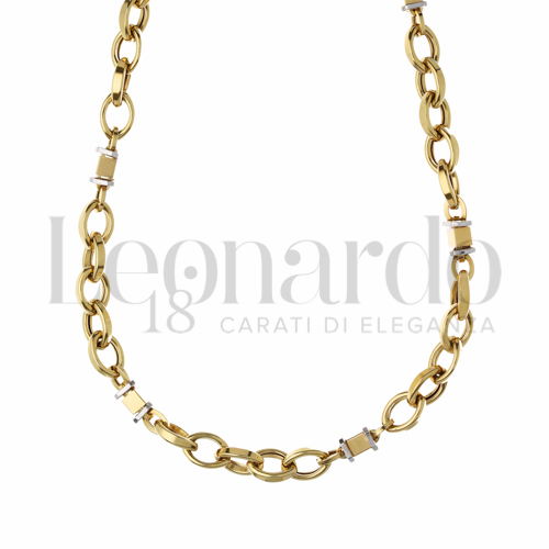 in Oro Giallo e Oro Bianco da 15gr.