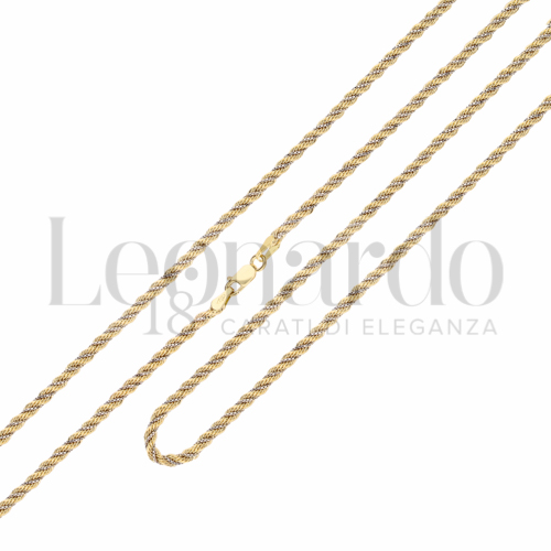 Filo 40 in Oro Giallo e Oro Bianco da 5,2gr.