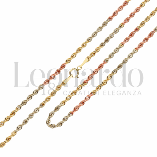 Filo 35 in Oro Giallo, Oro Bianco e Oro Rosa da 2,7gr.