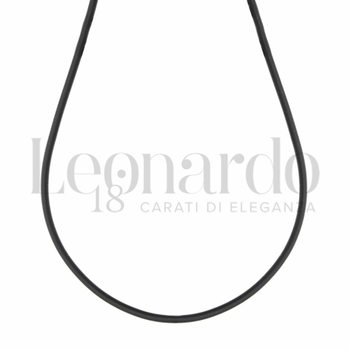 Anello a molla in Oro Bianco