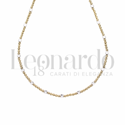 50 cm in Oro Giallo e Oro Bianco da 10,3gr.