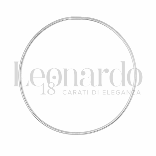 Modello elastico in Oro Bianco da 2,9gr.