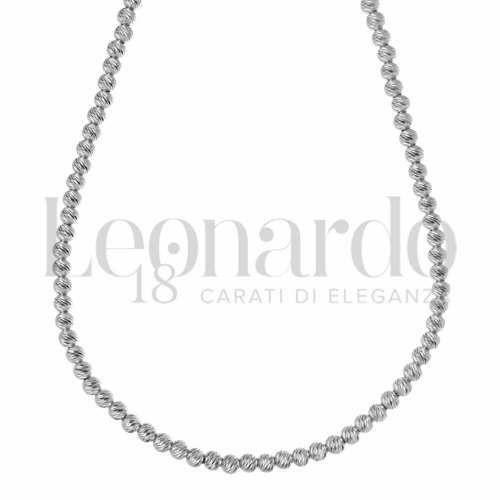 50 cm in Oro Bianco da 13,7gr.