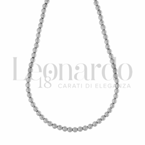 50 cm in Oro Bianco da 7gr.