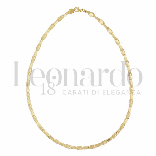 Moschettone a Pera in Oro Giallo da 4,2gr.