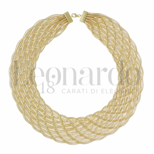 Moschettone a Pera in Oro Giallo da 34,4gr.