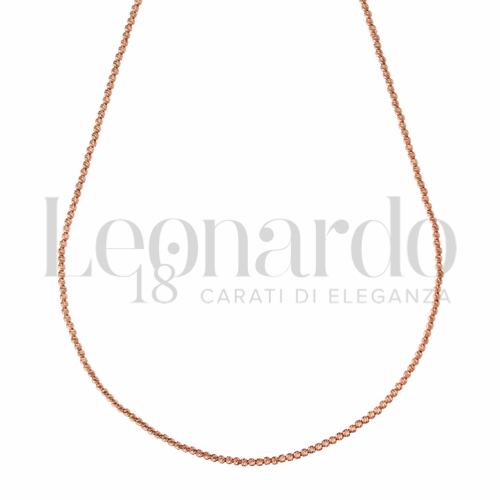 45 cm in Oro Rosa da 6,7gr.