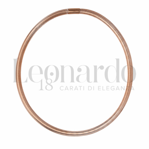 Modello elastico in Oro Rosa da 3,4gr.