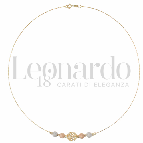 in Oro Giallo, Oro Bianco e Oro Rosa da 3,1gr.