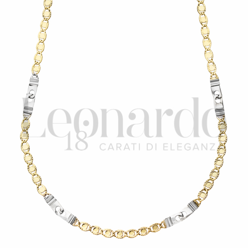 Filo 80 in Oro Giallo e Oro Bianco da 6,8gr.