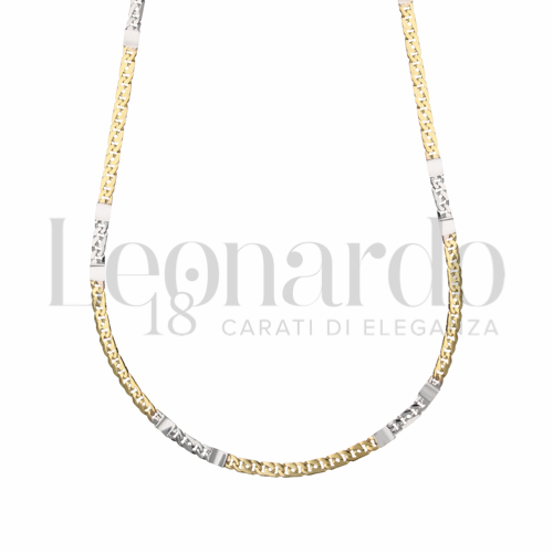Filo 80 in Oro Giallo e Oro Bianco da 9,3gr.