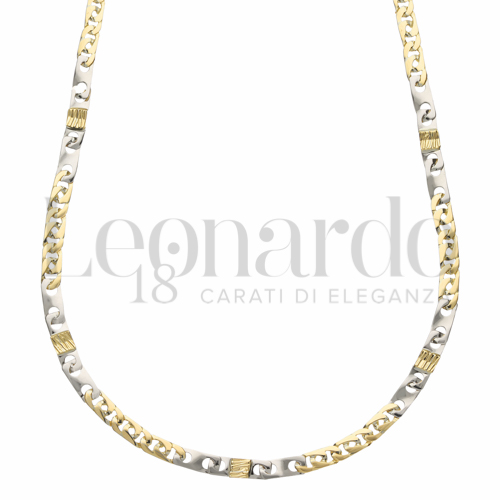 Filo 100 in Oro Giallo e Oro Bianco da 9,2gr.