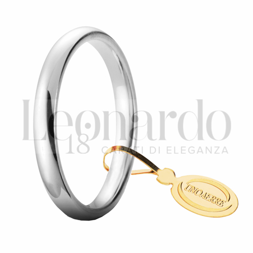 modello da 3 mm in Oro Bianco