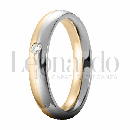 modello da in Bicolore con Diamante