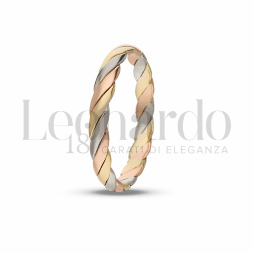 N° 22 Misura in Oro Giallo, Oro Bianco e Oro Rosa da 2,9gr.