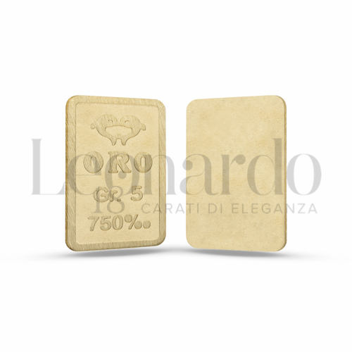 Stampo frontale Modello in Oro Giallo da 5gr.