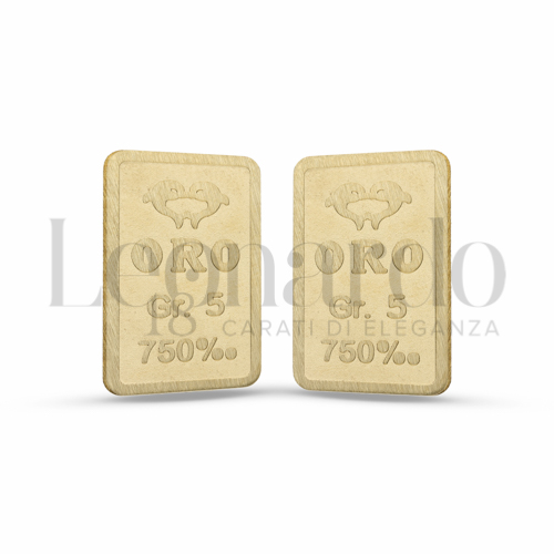 Stampo Double Face Modello in Oro Giallo da 5gr.