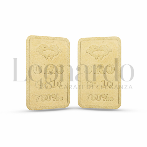 Stampo Double Face Modello in Oro Giallo da 10gr.