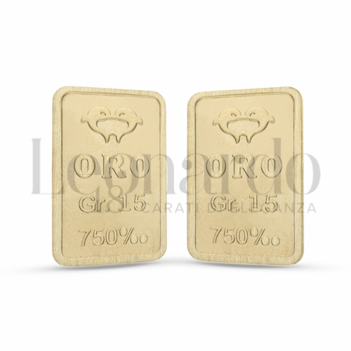 Stampo Double Face Modello in Oro Giallo da 15gr.