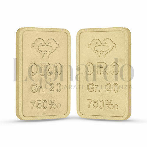 Stampo Double Face Modello in Oro Giallo da 20gr.