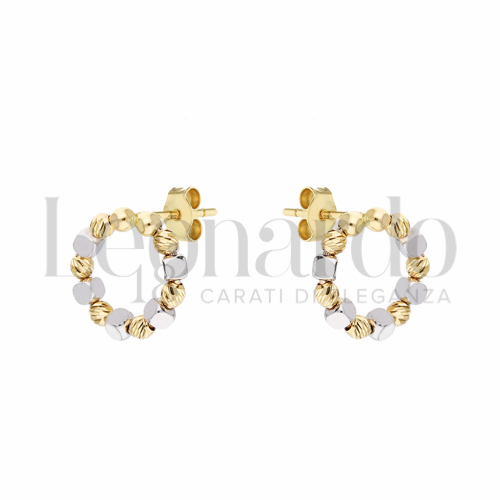 Misura o forma 10 mm in Oro Giallo e Oro Bianco da 1,6gr.