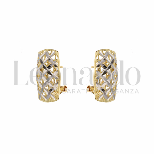 in Oro Giallo e Oro Bianco da 3,1gr.