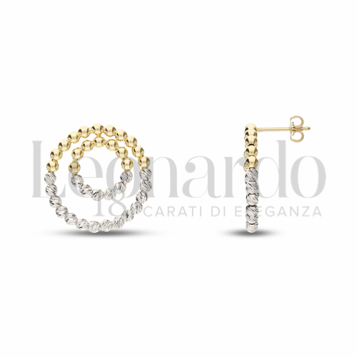 Misura o forma 17 mm in Oro Giallo e Oro Bianco da 3,7gr.