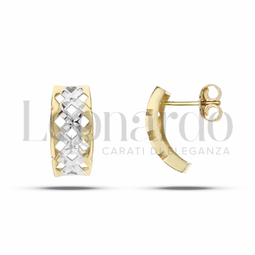 in Oro Giallo e Oro Bianco da 2,6gr.