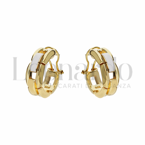 Misura o forma Rettangolo in Oro Giallo e Oro Bianco da 6gr.