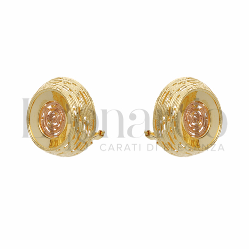in Oro Giallo e Oro Rosa da 8,5gr.