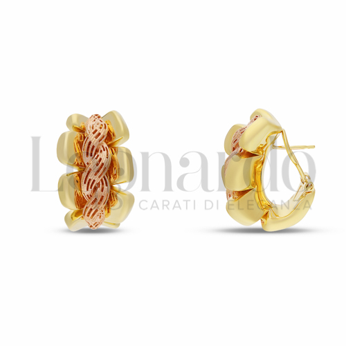 in Oro Giallo e Oro Rosa da 8,5gr.