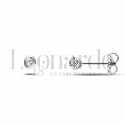 Misura o forma 4 mm in Oro Bianco da 1gr.