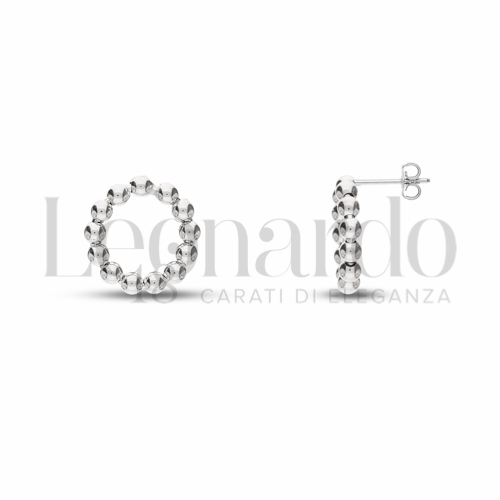 Misura o forma 10 mm in Oro Bianco da 1,6gr.