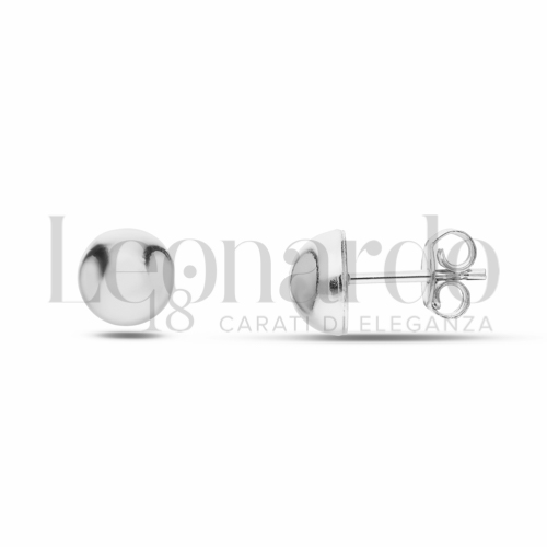 Misura o forma 8 mm in Oro Bianco da 1,9gr.