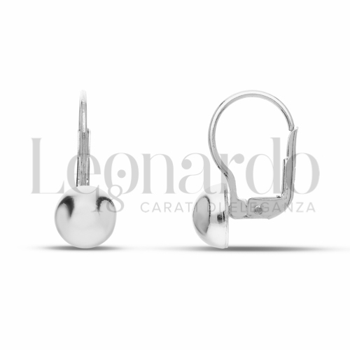 Misura o forma 8 mm in Oro Bianco da 2,5gr.