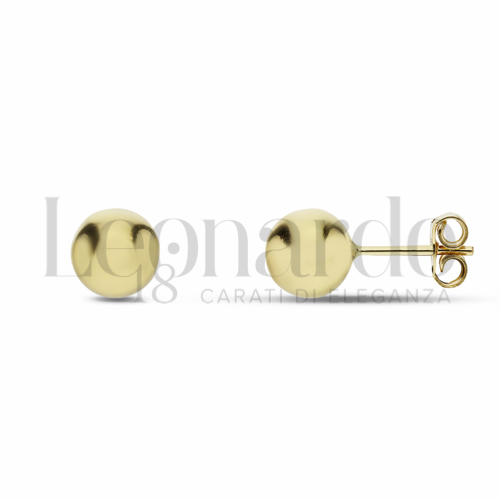 Misura o forma 8 mm in Oro Giallo da 2,3gr.